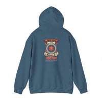Mom Raises a Doctor Hooded Sweatshirt - Unisex Heavy Blend™