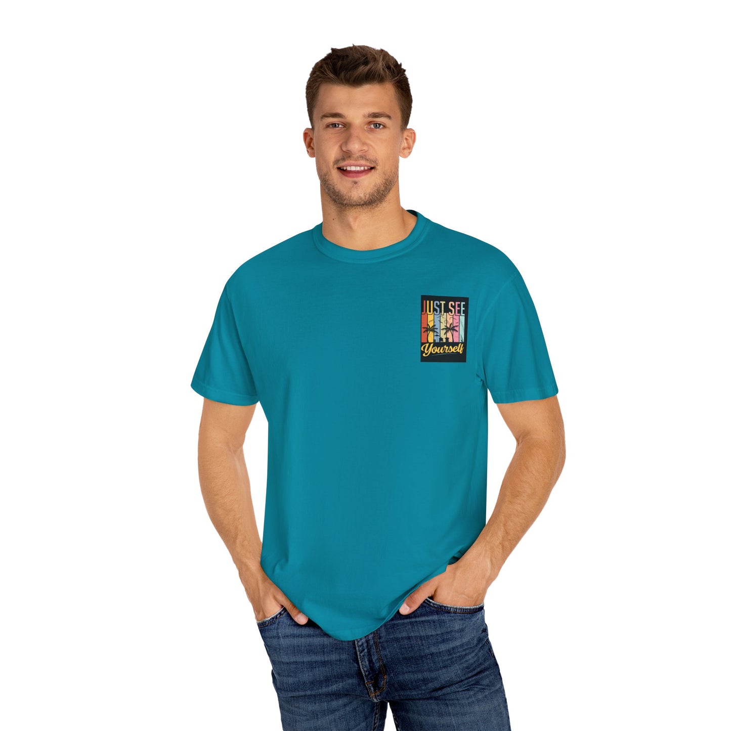 Retro Beach Vibes Unisex T-Shirt, Summer Casual Tee, Gift for Beach Lovers, Vacation Wear, Inspirational Graphic Tee, FUN