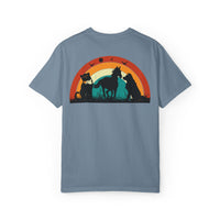 Rainbow Animal Scene Unisex T-Shirt - Nature Lover's Gift