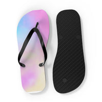Pastel Tie-Dye Flip Flops – Perfect for Summer Beach Days & Festivals