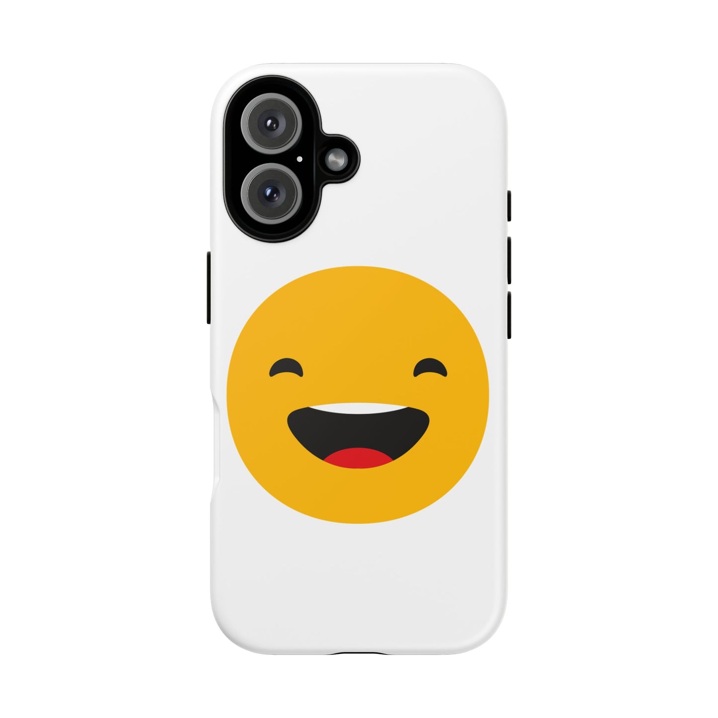 Happy Face Tough Phone Case - Durable Protection with Smile Design