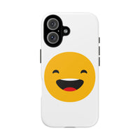 Happy Face Tough Phone Case - Durable Protection with Smile Design