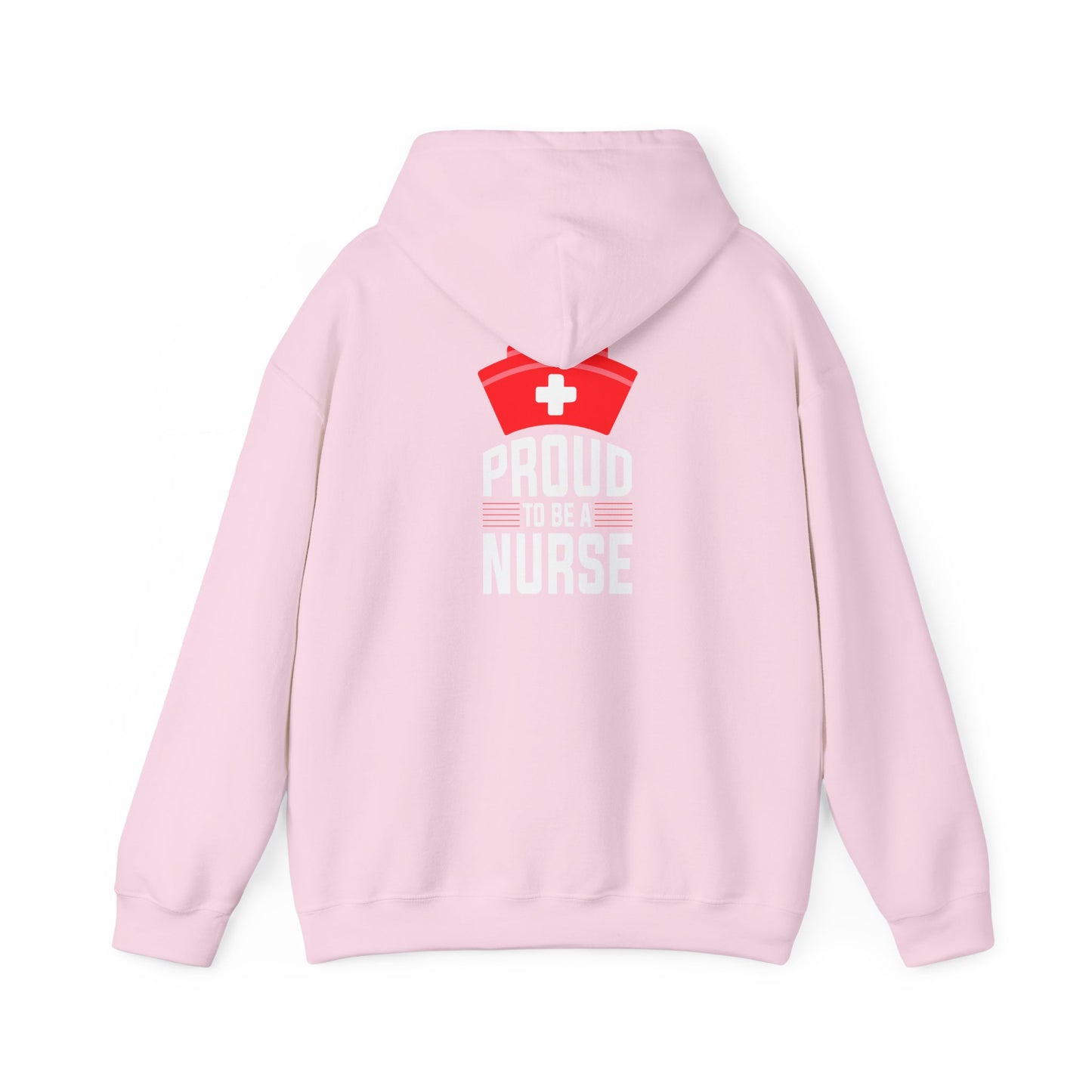 Nurse Life Hoodie - Unisex Heavy Blend™ Sweatshirt with Red Cross Design