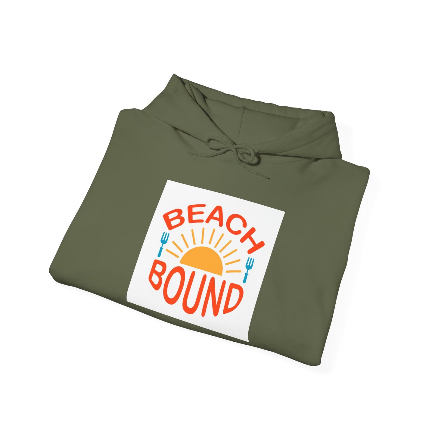 Beach Bound Hoodie – Perfect for Summer, Beach Days, Vacation, Travel, Gifts
