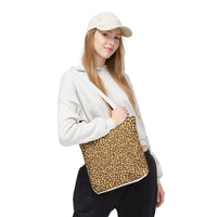 Trendy Leopard Print Tote Bag - Stylish & Versatile Accessory