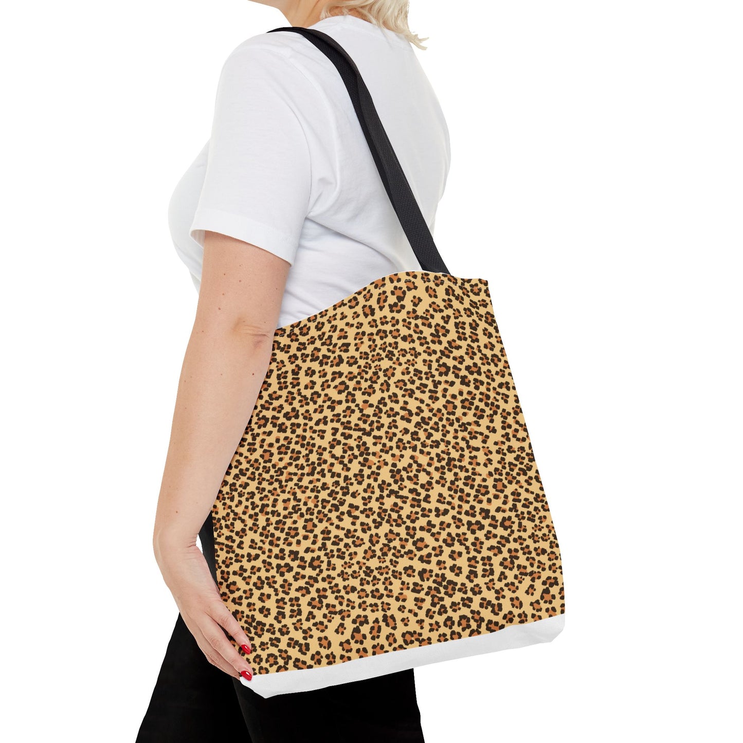 Trendy Leopard Print Tote Bag - Stylish & Versatile Accessory