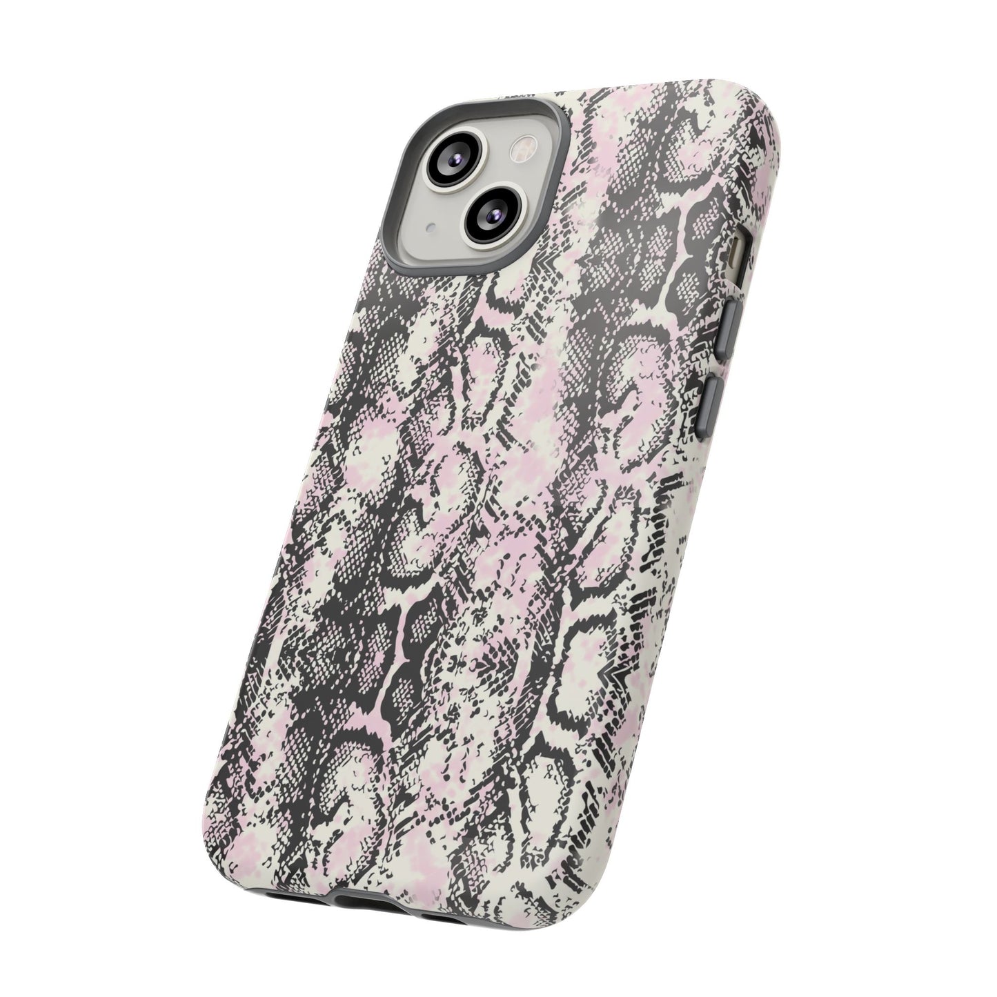 Stylish Snake Print Phone Case - Tough Protection for Trendsetters