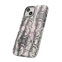 Stylish Snake Print Phone Case - Tough Protection for Trendsetters