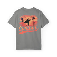 Surfing Paradise Unisex T-Shirt, Casual Beach Wear, Summer Vibes, Gift for Surfers, Vacation Outfit