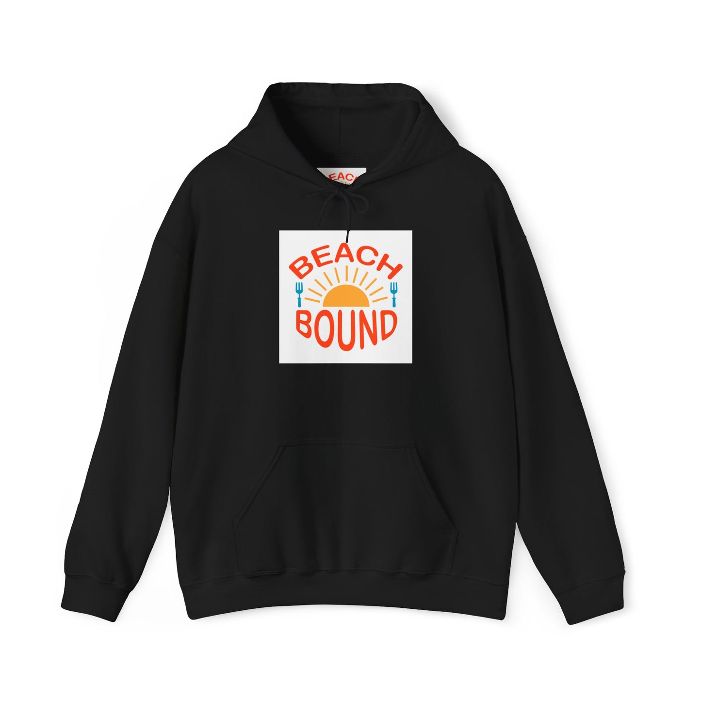 Beach Bound Hoodie – Perfect for Summer, Beach Days, Vacation, Travel, Gifts