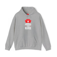 Nurse Life Hoodie - Unisex Heavy Blend™ Sweatshirt with Red Cross Design