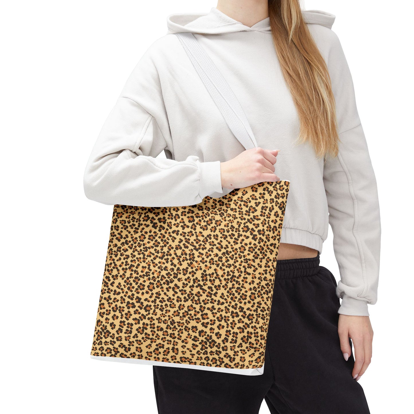 Trendy Leopard Print Tote Bag - Stylish & Versatile Accessory