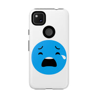 Funny Sad Face Phone Case - Tough and Stylish