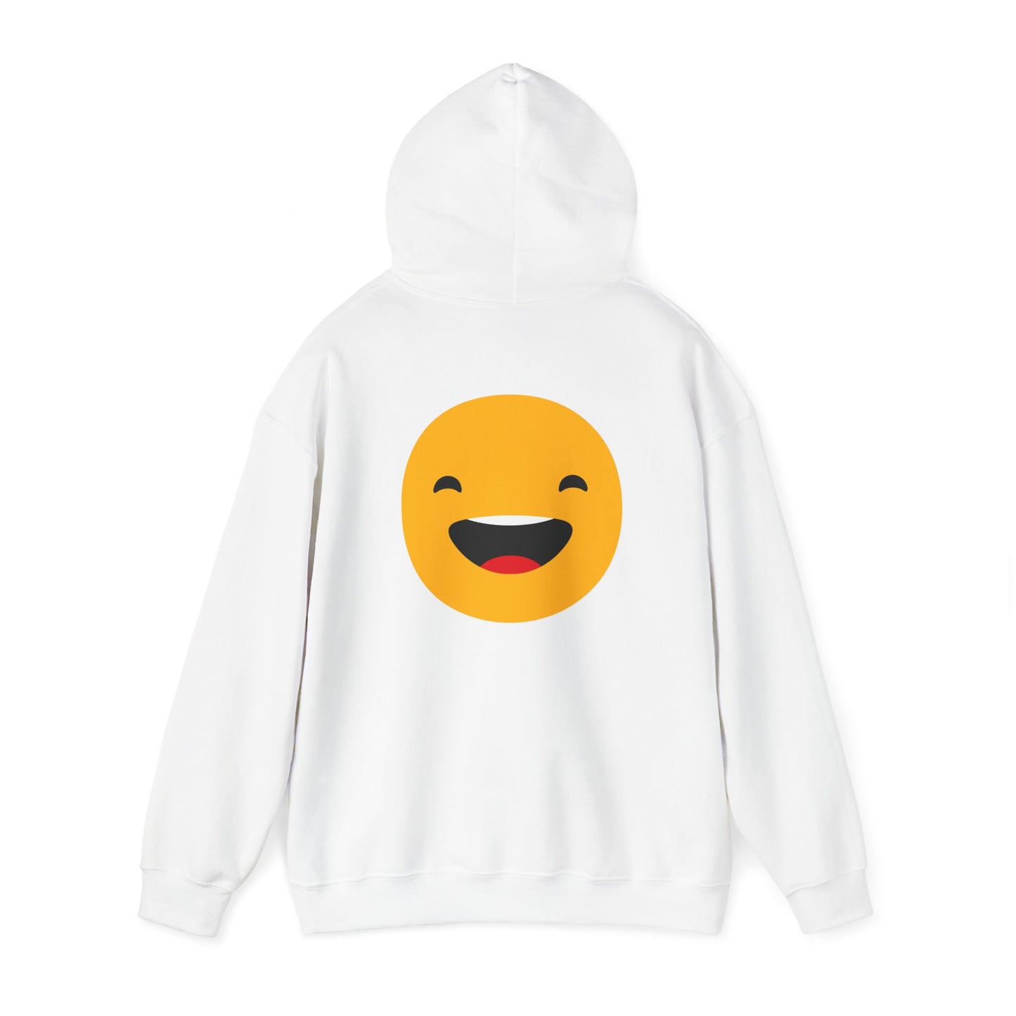 Happy Emoji Unisex Hoodie - Cozy Sweatshirt with Smiley Face Design