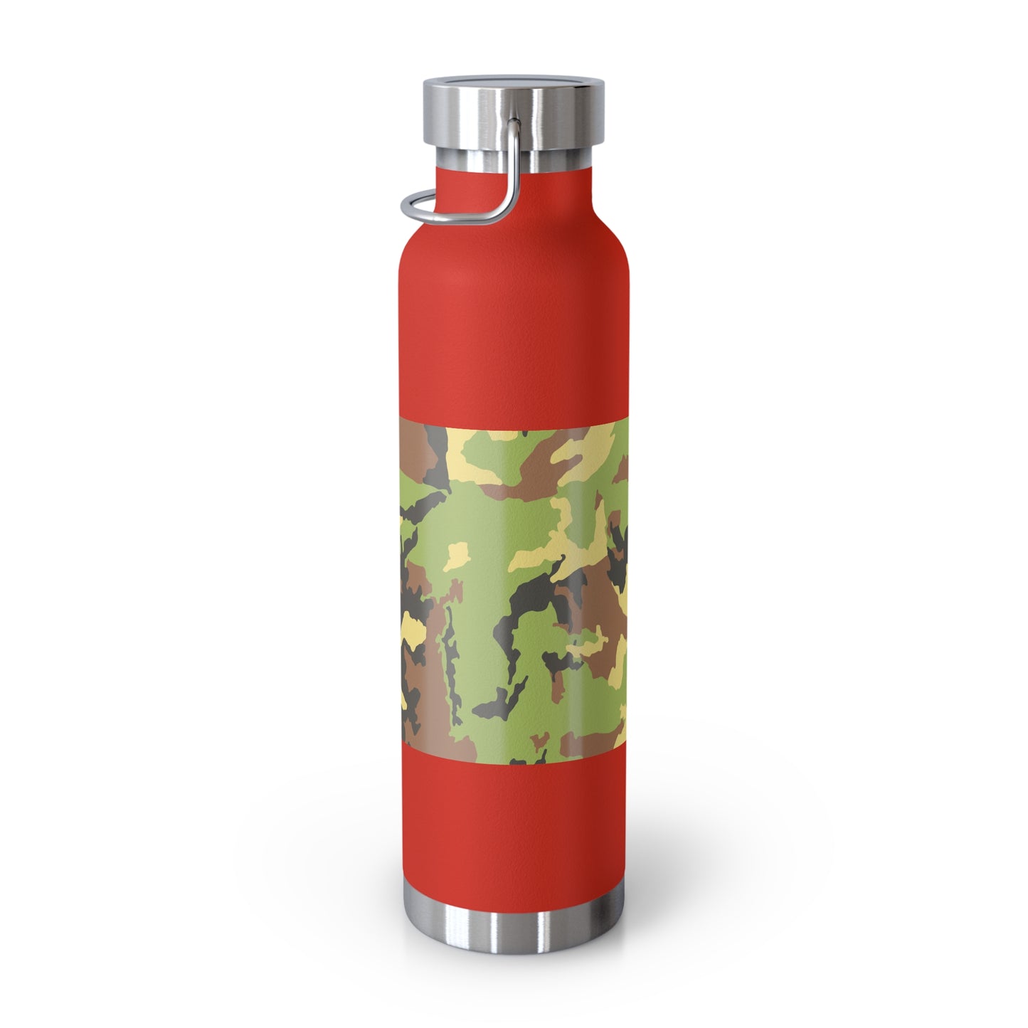 Camouflage Insulated Water Bottle - 22oz Durable Travel Flask