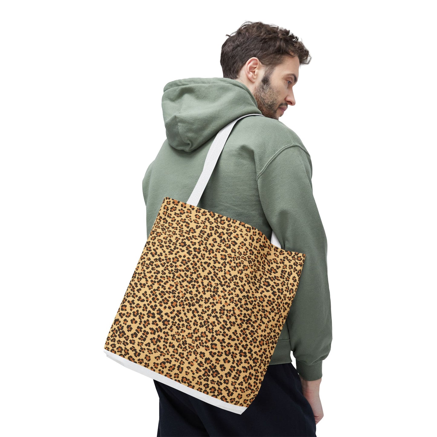 Trendy Leopard Print Tote Bag - Stylish & Versatile Accessory