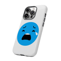 Funny Sad Face Phone Case - Tough and Stylish