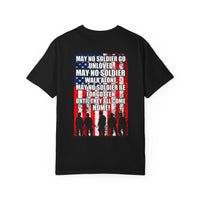 Patriotic T-shirt for Veterans, Memorial Day, Independence Day, Military Support, Casual Wear, Unisex Tee