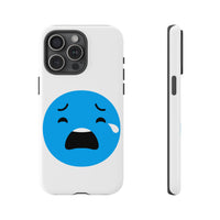 Funny Sad Face Phone Case - Tough and Stylish