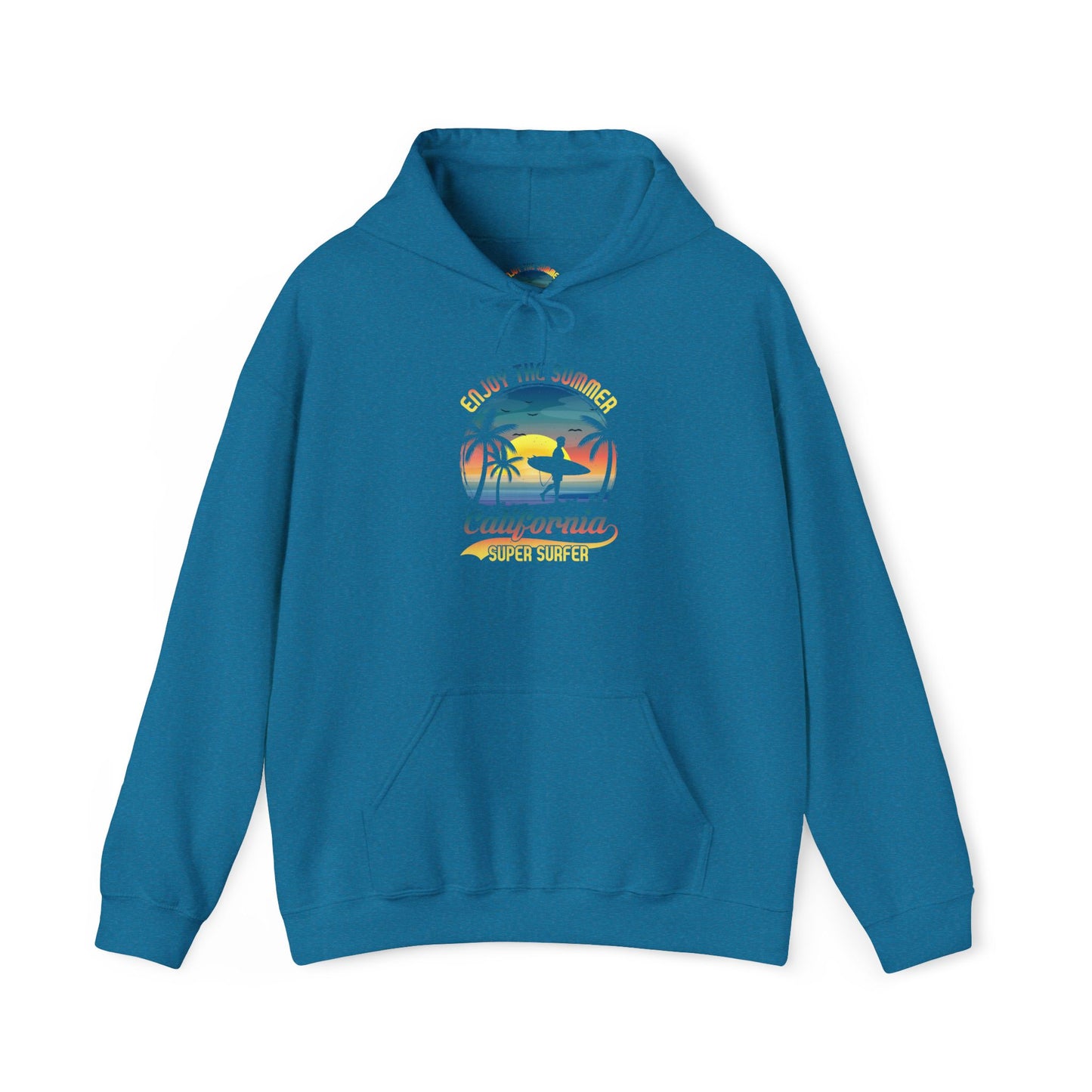 Unisex Heavy Blend™Hooded Sweatshirt California surfing is more than just a sport  it’s a lifestyle,a culture, vibe  🌊🏄‍♂️