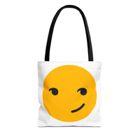 Playful Smiley Tote Bag - Cute and Fun Design for Everyday Use