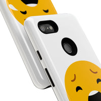 Emotional Tough Case – Sad Emoji Phone Case for Supportive Gifts
