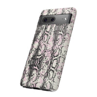 Stylish Snake Print Phone Case – Trendy Design, Tough Protection  Make a bold fashion statement while keeping your phone safe with this sleek and durable snake print case.