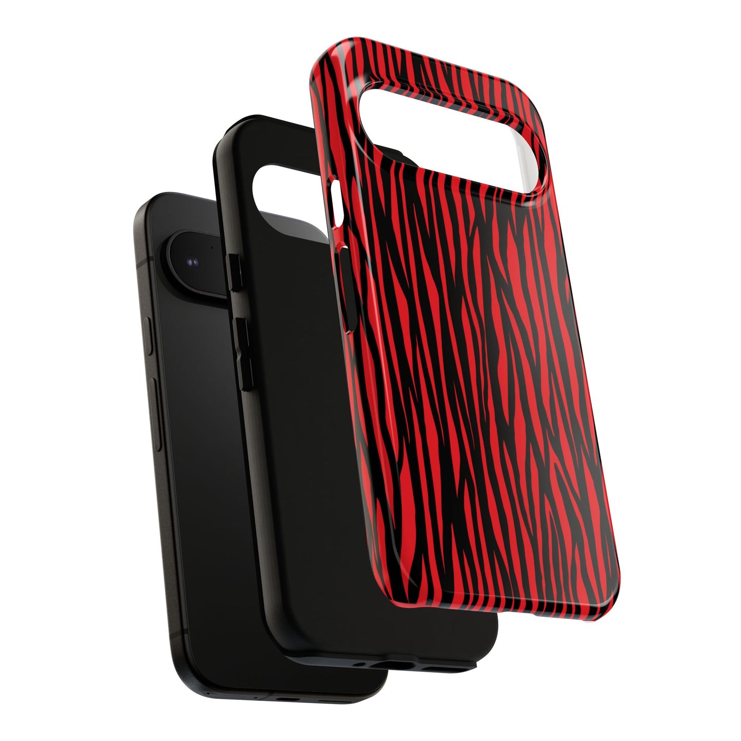 Bold Zebra Print Phone Case - Tough Protection for Trendsetters