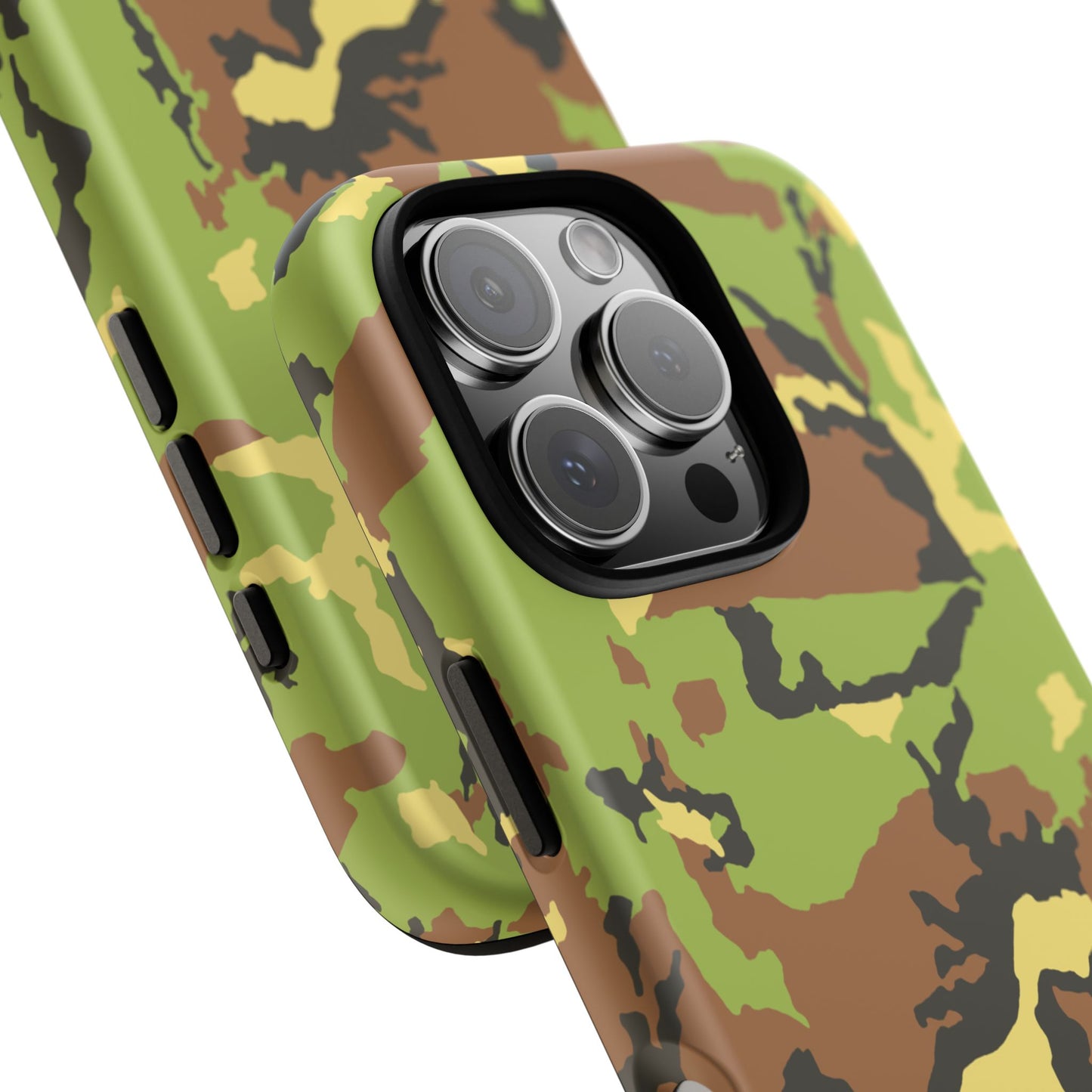 Camo Tough Phone Case - Durable Military Style Cover for Adventure Lovers