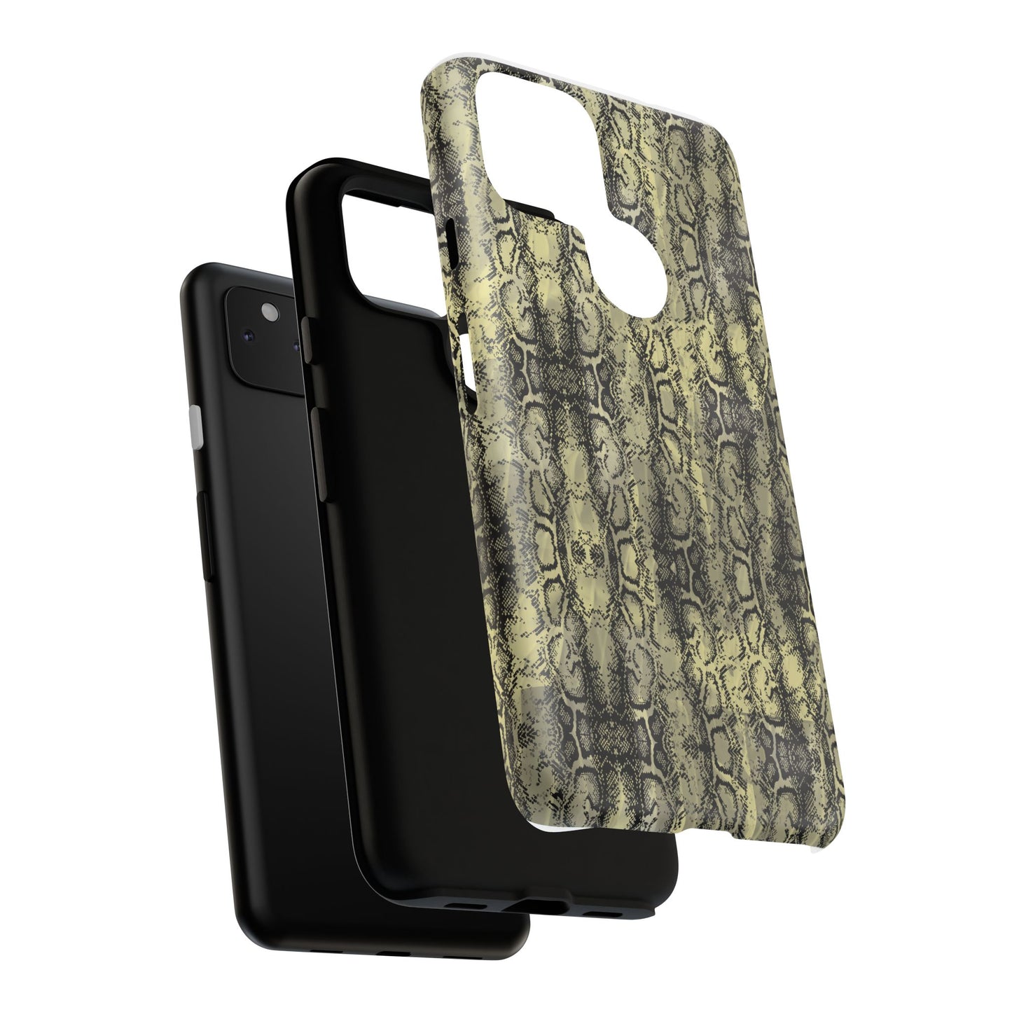 Snake Pattern Phone Case – Tough & Stylish Protection for Your Device  Show off your wild side while keeping your phone protected with this sleek snake pattern case—designed for both fashion and function.
