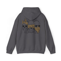 Skull Print Hoodie - Unisex Sweatshirt
