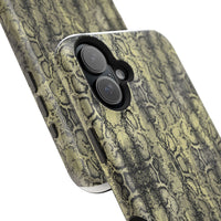 Stylish Snake Skin Magnetic Tough Case - Durable Protection for Your Phone