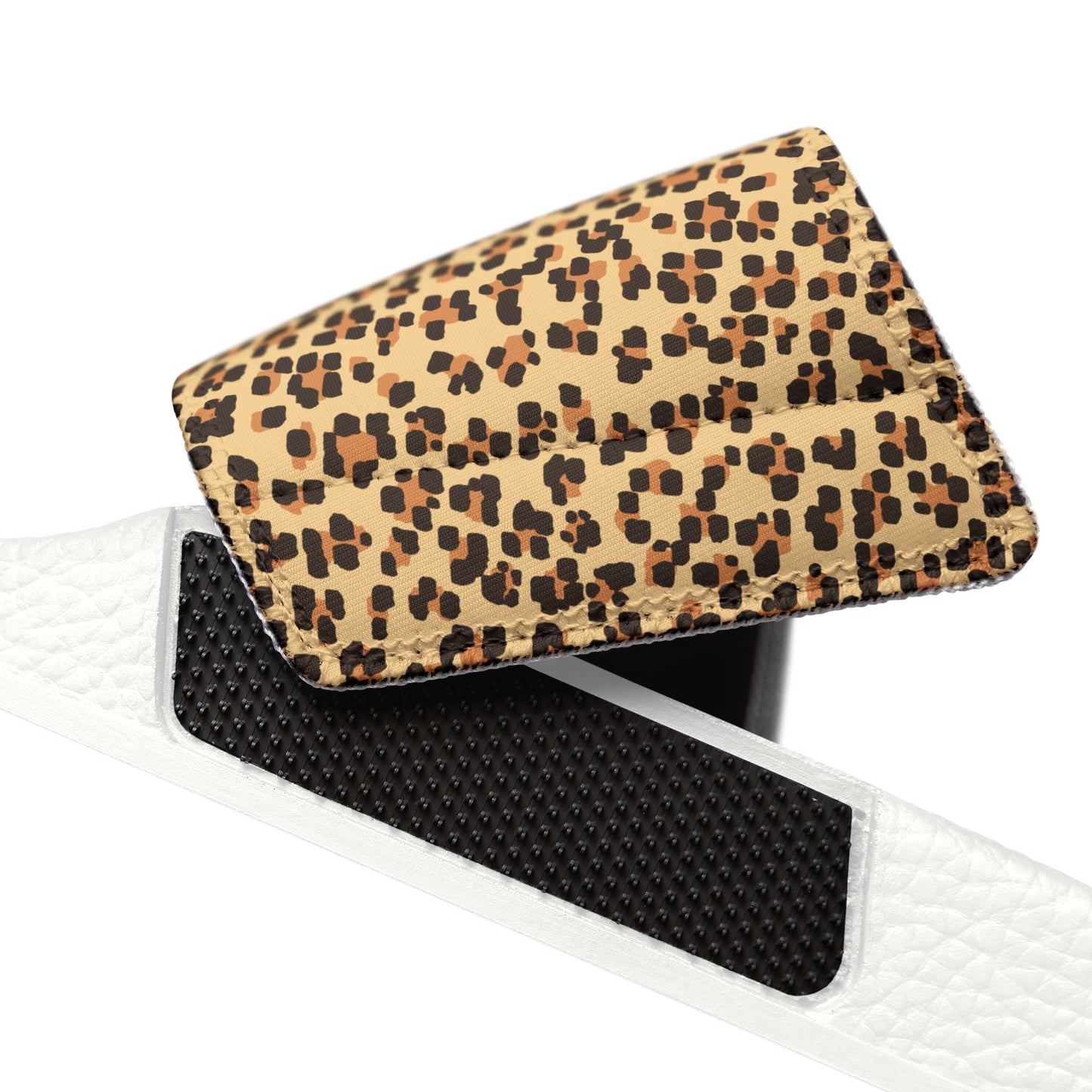 Women's Chic Leopard Print Removable-Strap Sandals