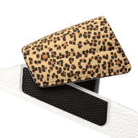 Women's Chic Leopard Print Removable-Strap Sandals