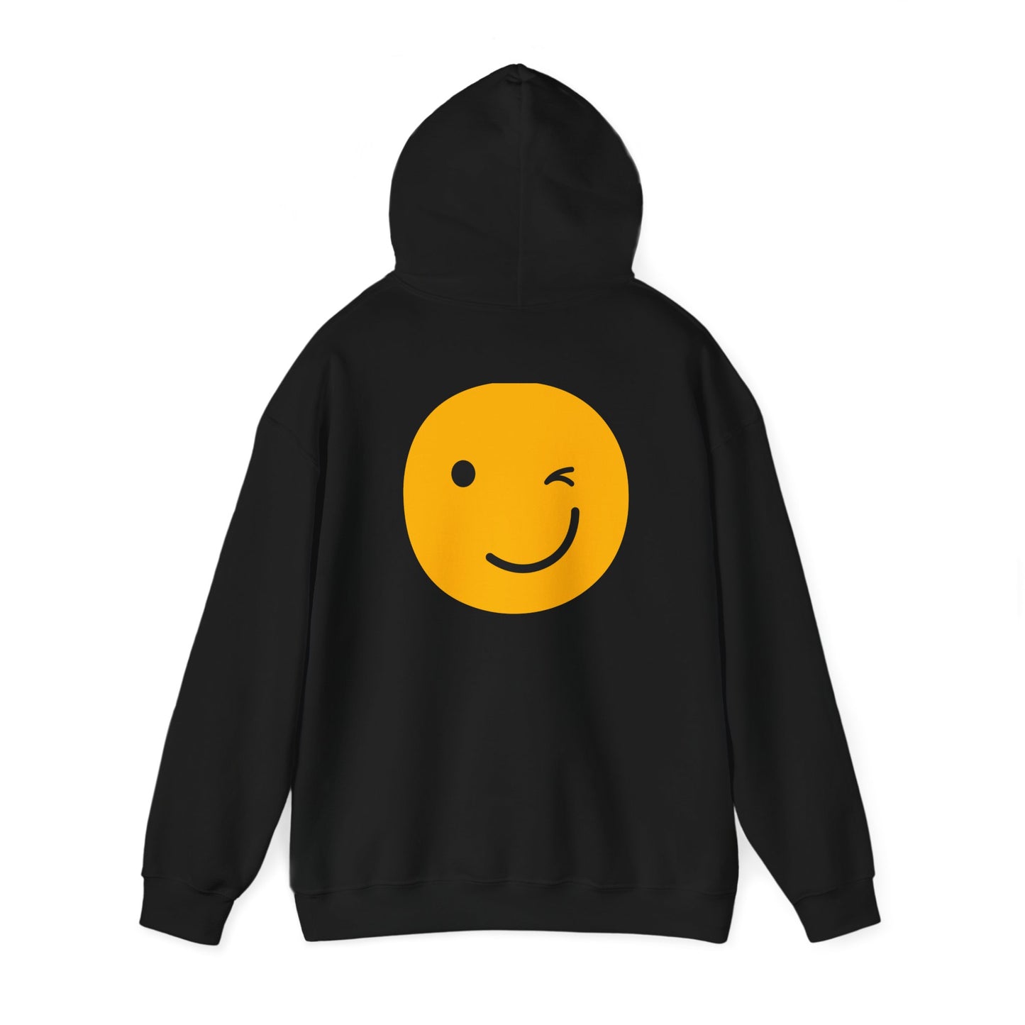 Smiley Face Unisex Hooded Sweatshirt - Fun and Cozy