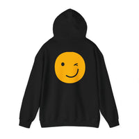 Smiley Face Unisex Hooded Sweatshirt - Fun and Cozy