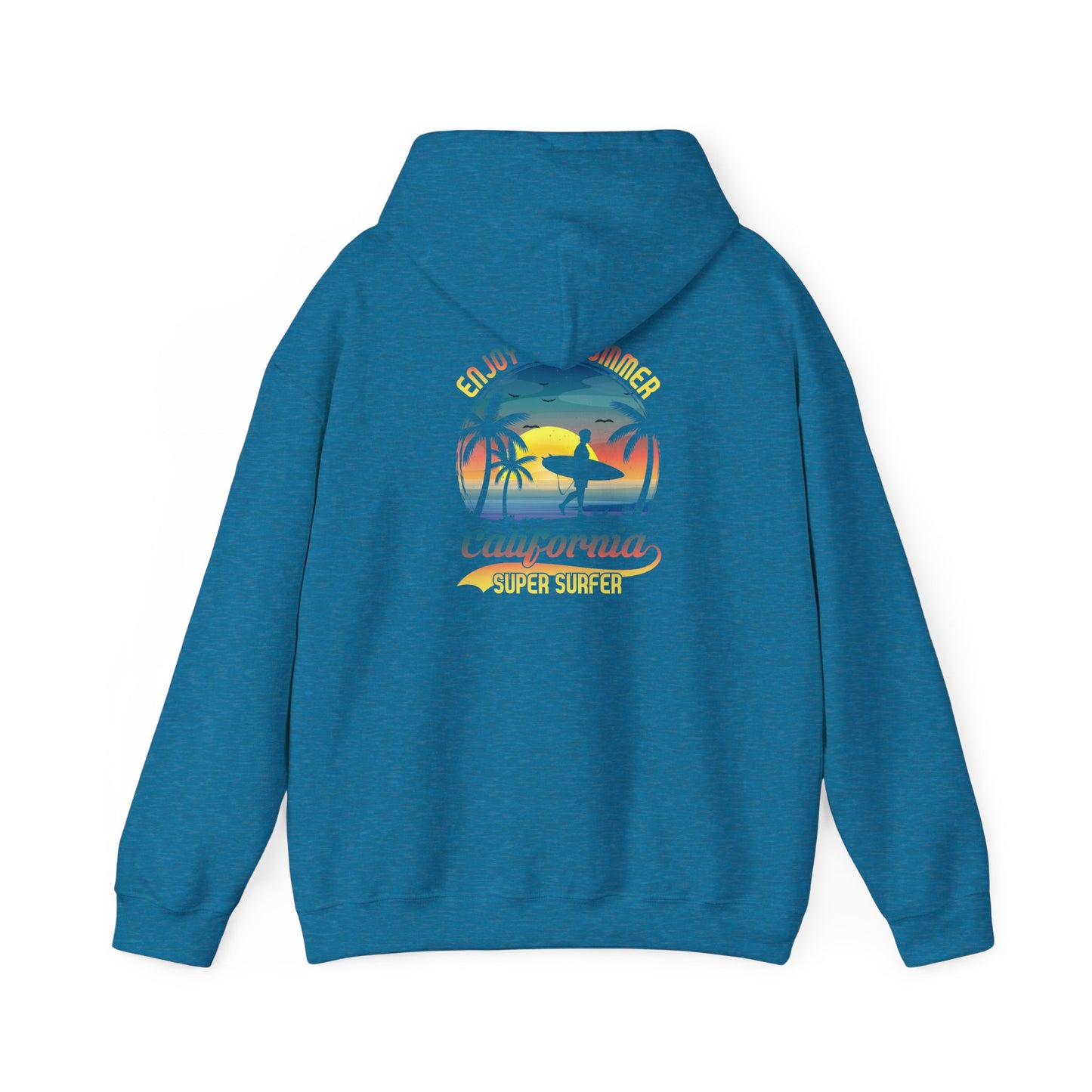 Unisex Heavy Blend™Hooded Sweatshirt California surfing is more than just a sport  it’s a lifestyle,a culture, vibe  🌊🏄‍♂️