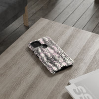 Stylish Snake Print Phone Case – Trendy Design, Tough Protection  Make a bold fashion statement while keeping your phone safe with this sleek and durable snake print case.