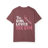 Gym Lover T-Shirt, Workout Shirt, Fitness Apparel, Gift for Gym Enthusiasts, Cute Exercise Top, Motivational Tee