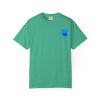 Unisex Garment-Dyed T-Shirt with Sad Emoji Design